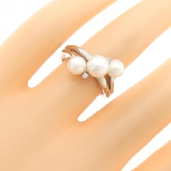 Nhẫn ngọc trai Akoya K18WG 670574