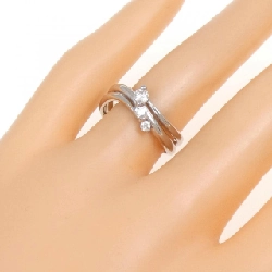 Nhẫn kim cương K18WG 0.22CT 671833
