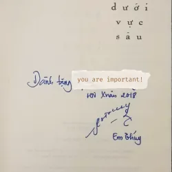 Lặng yên dưới vực sâu (Đỗ Bích Thúy) 1023826