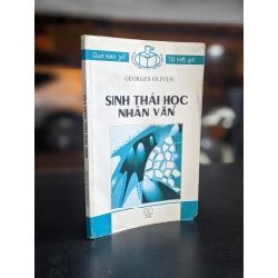 Sinh thái học nhân văn - Georges Olivier
