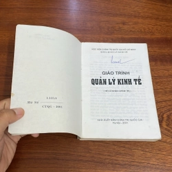 II Giáo Trình: Quản Lý Kinh Tế (Hệ Cử Nhân Chính Trị) - 2001 509260