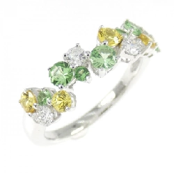 Nhẫn đá màu K18WG - Hàng hiệu Authentic