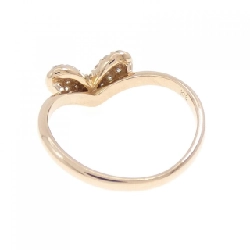 Nhẫn kim cương K18PG hình trái tim 0.28CT 667648