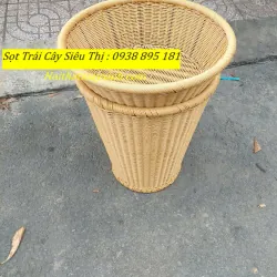 Giỏ mây trưng bày trái cây siêu thị cao 60 674842