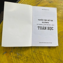 TUYỂN TẬP ĐỀ THI OLYMPIC 30/4 LẦN THỨ XIX-2013 TOÁN HỌC 541954