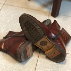 Giầy bốt Givano Da nâu 929777