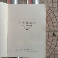Truyện ngắn Châu Mỹ 5 994284