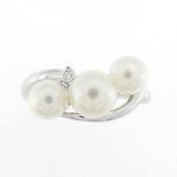 Nhẫn ngọc trai Akoya K18WG 667992