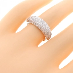 Nhẫn kim cương Pavé K18WG 1.00CT 671097