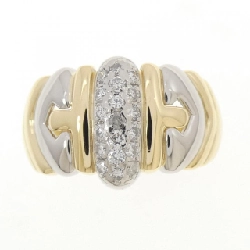 Nhẫn kim cương Pavé K18YG/PT900 0.38CT - Hàng hiệu Chính hãng 851222