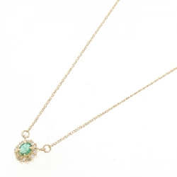 K18YG Emerald Necklace - Hàng hiệu Authentic 865982
