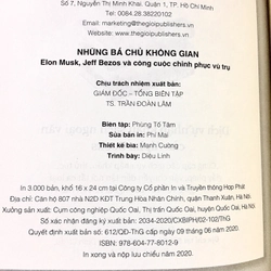 Những Bá Chủ Không Gian The Space Barons - Christian Davenport - Sách vẫn đẹp như mới 495257