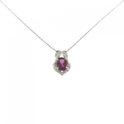 Dây chuyền Garnet PT900/PT850 2.00CT - Hàng hiệu Chính hãng