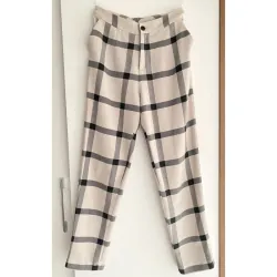 MỚI 98% *** QUẦN KAKI IVY MODA / IVY YOU KẺ CARO* SIZE S* TẶNG QUÀ 0Đ