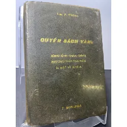 [Sách Cũ SCGR] Quyển sách vàng Sùng kính chân chính phương pháp tận hiến bí mật về Maria 1968 mới 60% bìa da bung gáy nhẹ ố vàng note trang đầu T.Mongpho HPB2207 TÂM LINH - TÔN GIÁO - THIỀN