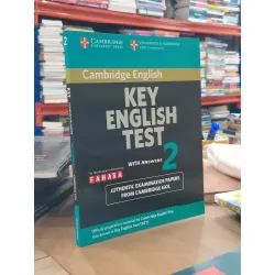 Cambridge English: Key English Test with answers