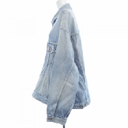 【Mã giảm giá】Áo khoác denim BALENCIAGA 636316