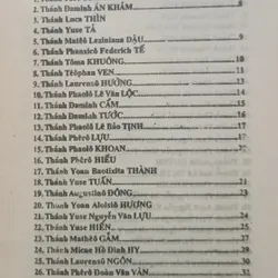 Tiểu sử 117 Tử Đạo Việt Nam 🌻 562432