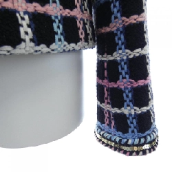 【Khuyến mãi】Áo khoác không cổ CHANEL 640785