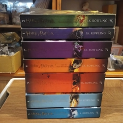 Harry Potter tiếng Anh - 7 cuốn, sách ố, đọc tốt