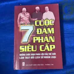Sách 7 cuộc đàm phán siêu cấp cần bán 