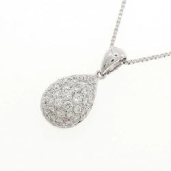 K18WG Dây chuyền kim cương 0.48CT - Hàng hiệu Authentic 862114