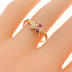 Nhẫn Ruby K18YG - Hàng hiệu Chính hãng 850112