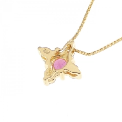 K18YG Dây chuyền Ruby - Hàng hiệu Chính hãng 860205