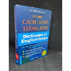 [Phiên Chợ Sách Cũ] Từ Điển Cách Dùng Tiếng Anh - Lê Đình Bì M.A. H0606, 2007 SBM Blogmeo