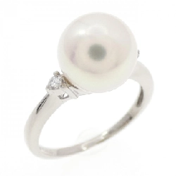 Nhẫn ngọc trai Akoya PT900 8.5mm - Hàng hiệu Chính hãng