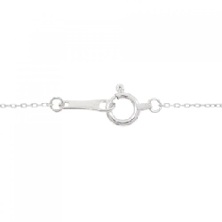 Ponte Vecchio Vàng trắng 999 Dây chuyền 0.10CT - Hàng hiệu Chính hãng 844281