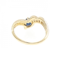 Nhẫn Sapphire K18YG 0.68CT - Hàng hiệu Chính hãng 851048