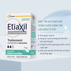 Lăn khử mùi EtiaXil chống mùi đặc trị dành cho da nhạy cảm (15ml) 174528