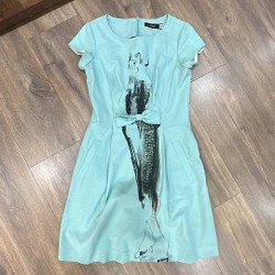 Váy thời trang Format sz M màu xanh mint tươi mât cho ngày hè (mới 85%)