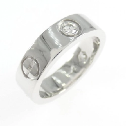 Nhẫn Cartier Love Half Diamond - Hàng hiệu Authentic