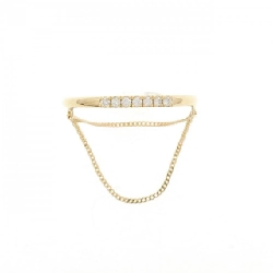 Nhẫn chuỗi đèn chùm AHKER 0.04CT - Hàng hiệu Chính hãng 837953