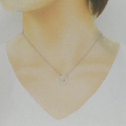 K18WG Móng ngựa Dây chuyền kim cương 0.30CT - Hàng hiệu Chính hãng 862045