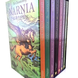 Bộ sách Chronicles of Narnia - Biên niên sử Narnia 7 quyển tiếng Anh