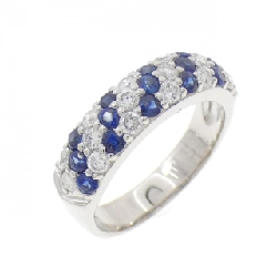 Nhẫn Sapphire PT900 0.64CT - Hàng hiệu Chính hãng