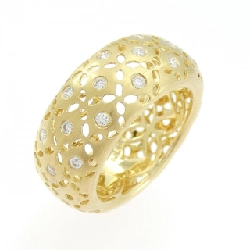 Nhẫn kim cương 750YG 0.31CT - Hàng hiệu Authentic