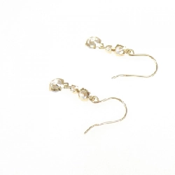 K18YG Bông tai Cubic - Hàng hiệu Chính hãng 870822