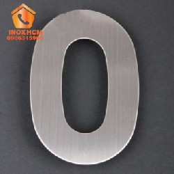 Chữ Inox Trắng Xước PVD - nhận gia công inox theo yêu cầu 3444