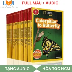 Sách Khoa học - National Geographic kids - Level 1 46 cuốn giấy bóng đẹp - tặng Audio