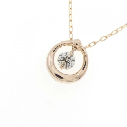 K18PG Dây chuyền kim cương 0.10CT - Hàng hiệu Chính hãng 860521