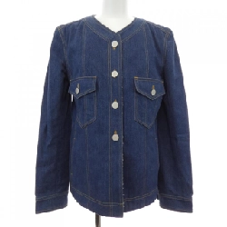 Áo khoác denim CHANEL P12461W02481 99C - Hàng hiệu Authentic