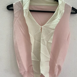 Áo crop top mỏng mát 526117