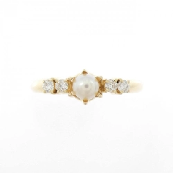 Nhẫn ngọc trai Akoya K18YG 3.5mm - Hàng hiệu Chính hãng 852720