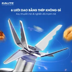 🔥 KALITE KLB630 – Máy xay sinh tố 3 cối, xay nhanh, bền bỉ với động cơ đồng nguyên chất! 708744