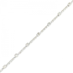 K18WG Vòng tay kim cương 1.06CT - Hàng hiệu Chính hãng