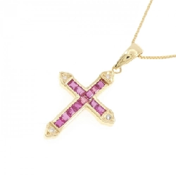 K18YG Đeo chéo Ruby 0.30CT - Hàng hiệu Chính hãng 861131